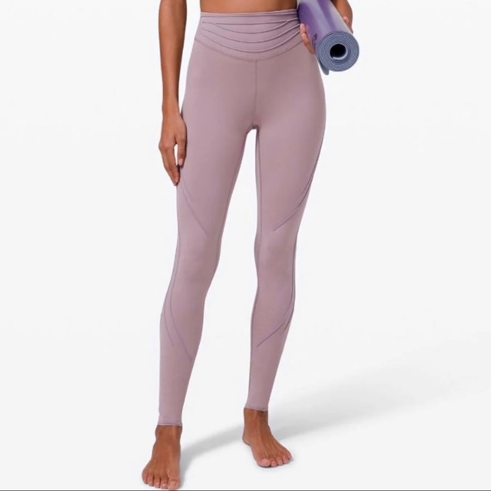 Lululemon align super high rise leggings violet verbana size 4